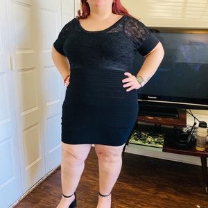 Express body on dress